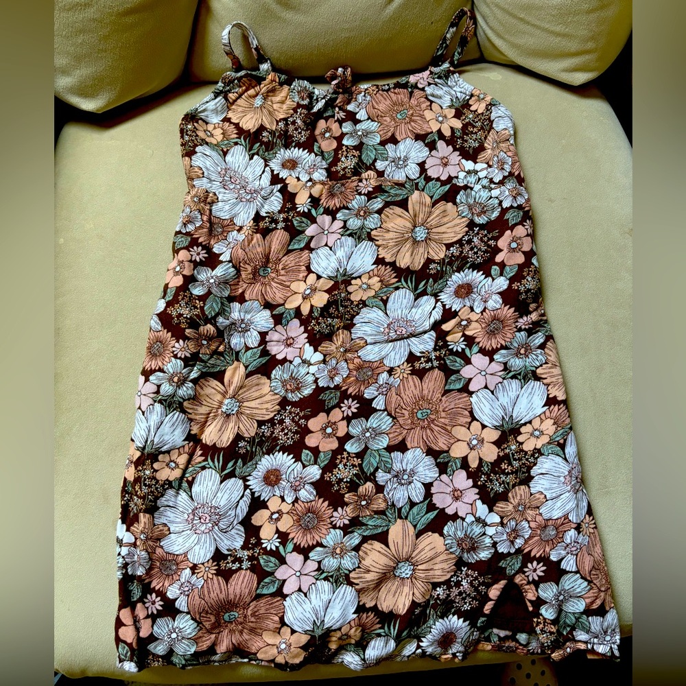 Abercrombie Kids floral slip dress
